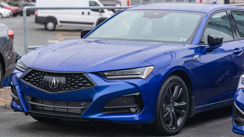 2021 Acura ILX front end parked