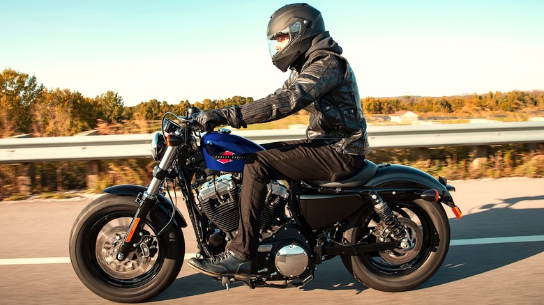 Harley-Davidson Forty-Eight on the road