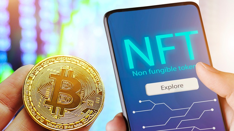 NFT and bitcoin