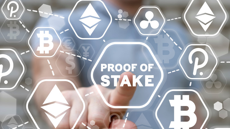 Blockchain proof of stake