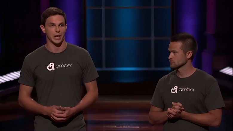 Bill and Kyle presenting on Shark Tank