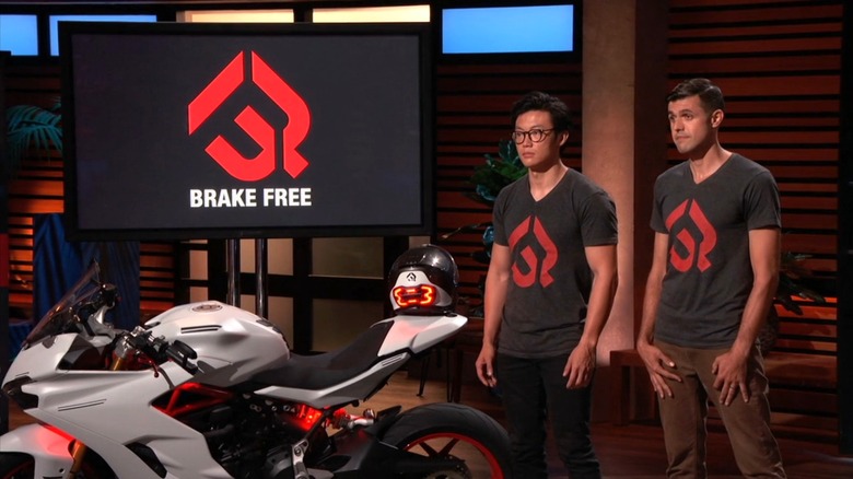 Henry Li and Alex Arkhangelskiy pitch Brake Free on Shark Tank Season 12