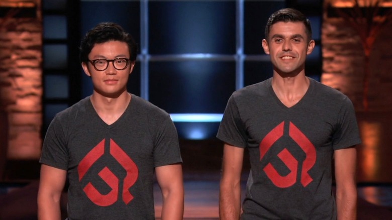 Henry Li and Alex Arkhangelskiy pitch Brake Free on Shark Tank Season 12