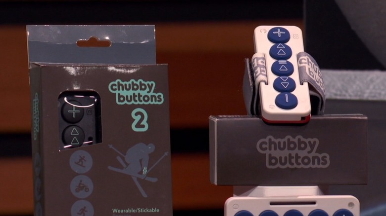 Chubby Buttons display on Shark Tank Season 14