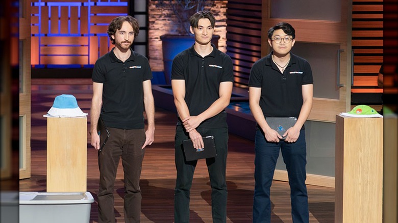 Founders of Creator Camp present to Sharks on Shark Tank