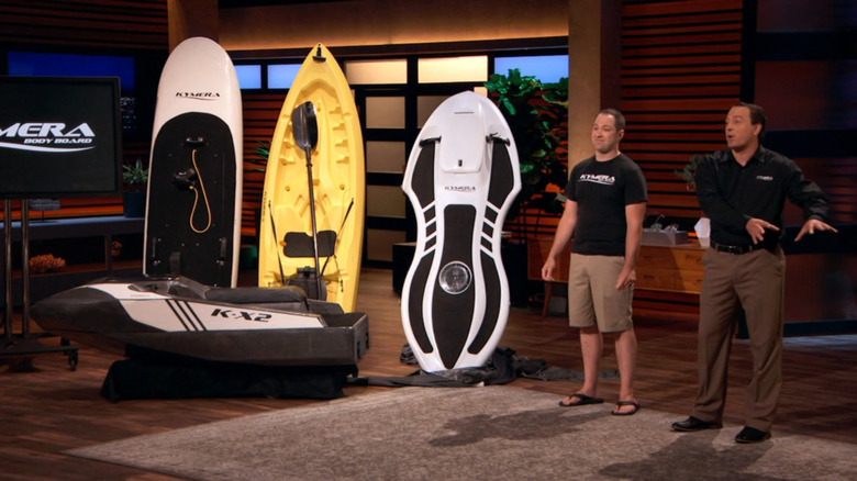 Kymera pitching on Shark Tank