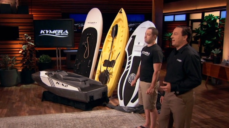 Kymera pitching on Shark Tank