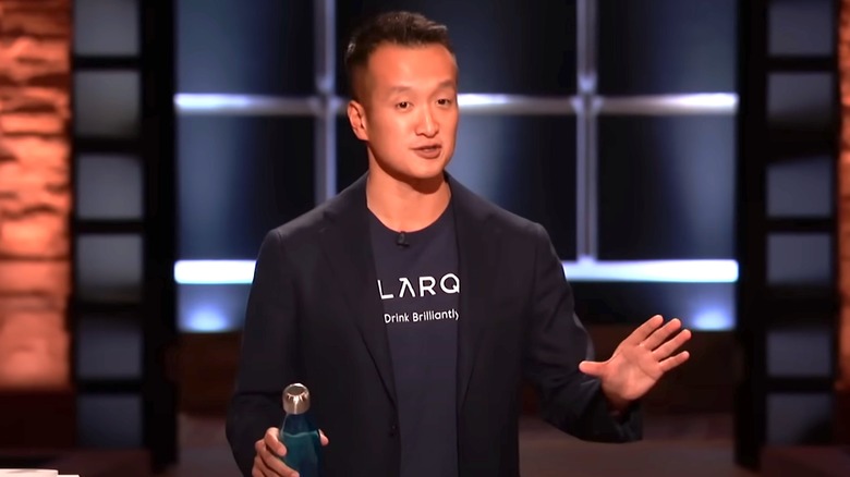 LARQ founder pitching sharks