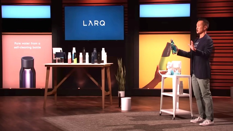 LARQ founder pitching sharks