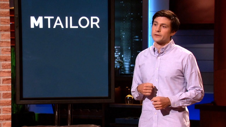 Miles Penn pitches MTailor on Shark Tank Season 7