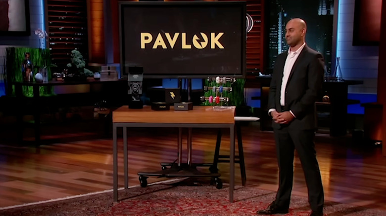 Maneesh Sethi pitching Pavlok on Shark Tank