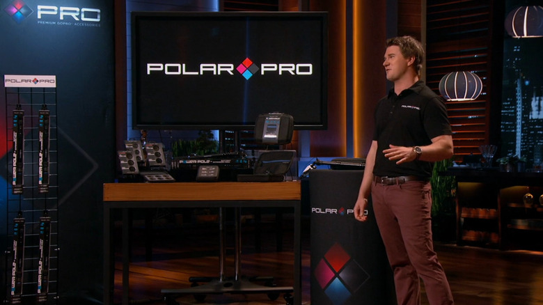 Jeff next to PolarPro display