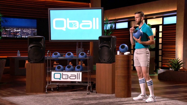 Shane Cox pitches Qball on Shark Tank Season 9