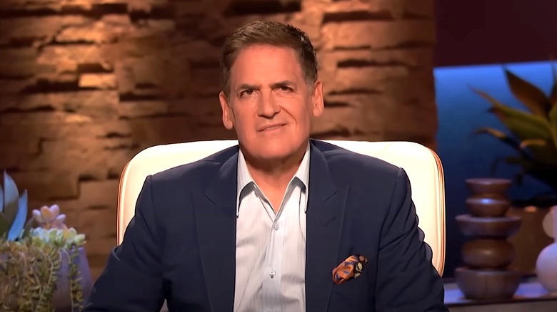 Mark Cuban smirking