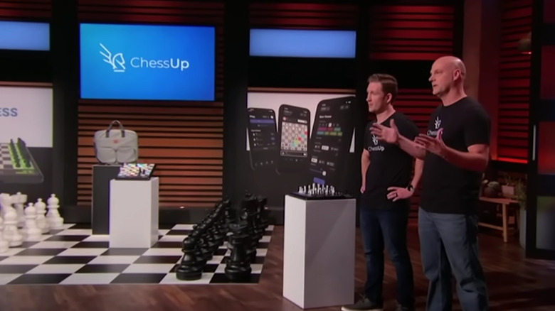 Brught Labs co-founders discussing ChessUp on Shark Tank