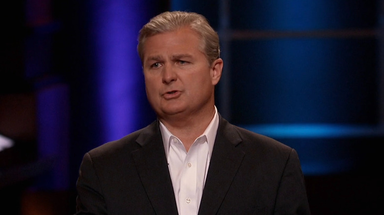 Philip talking on Shark Tank