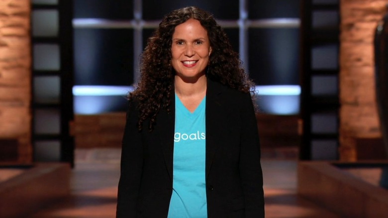 Tanya Van Court pitching on Shark Tank Season 10