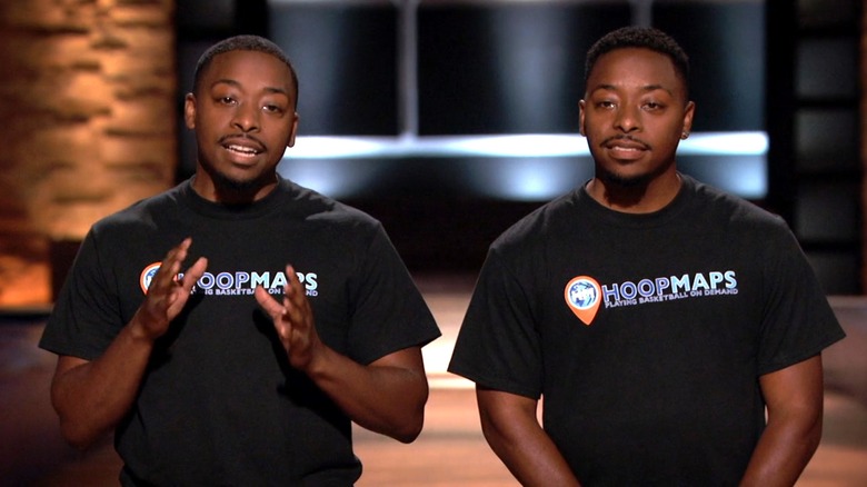 Donte and Dominic Morris of HoopMaps pitch sharks