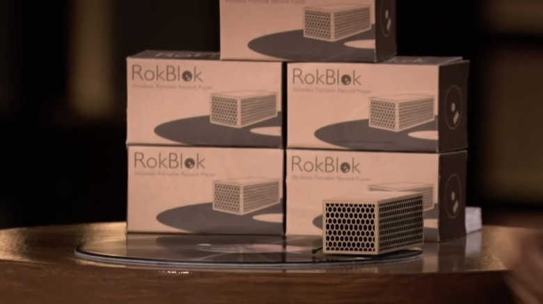 RokBlok in action on "Shark Tank"