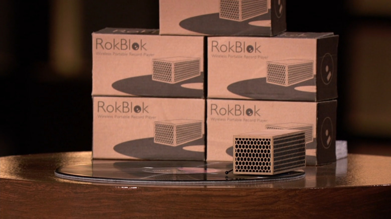 RokBlok in action on "Shark Tank"