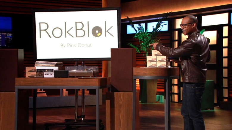 Logan Riley pitches Rokblok on "Shark Tank"