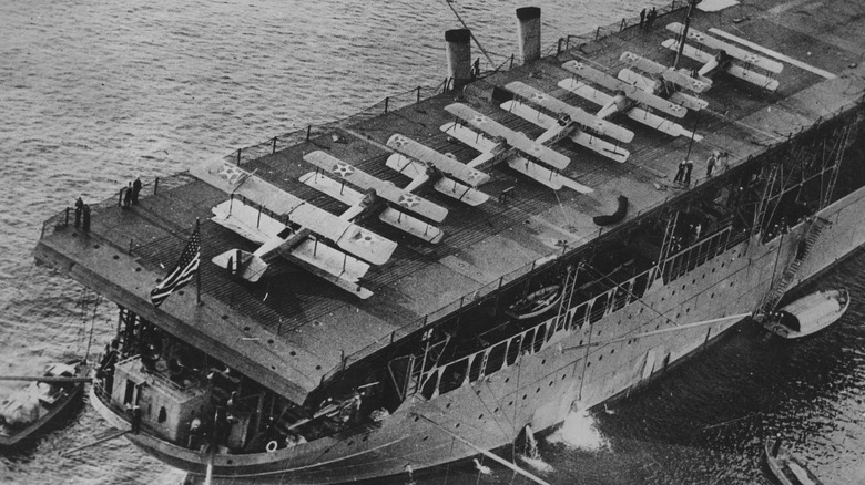 What Happened To The USS Langley, The First American Aircraft Carrier?