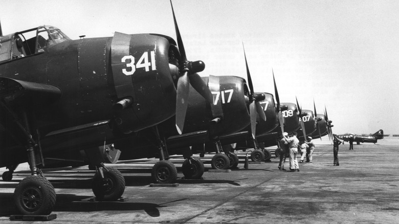 Deck of USS Langley