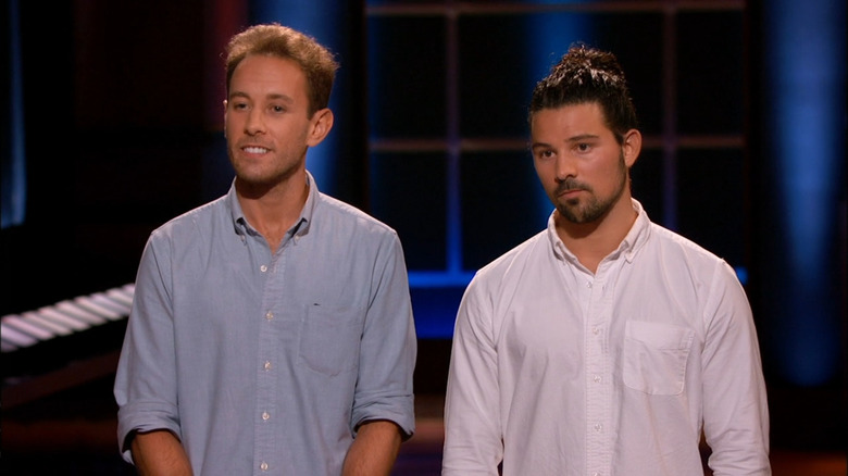 Co-founders of Trunkster on Shark Tank