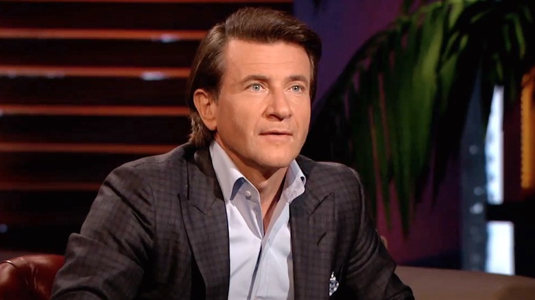 Herjavec listening to AIRPod pitch