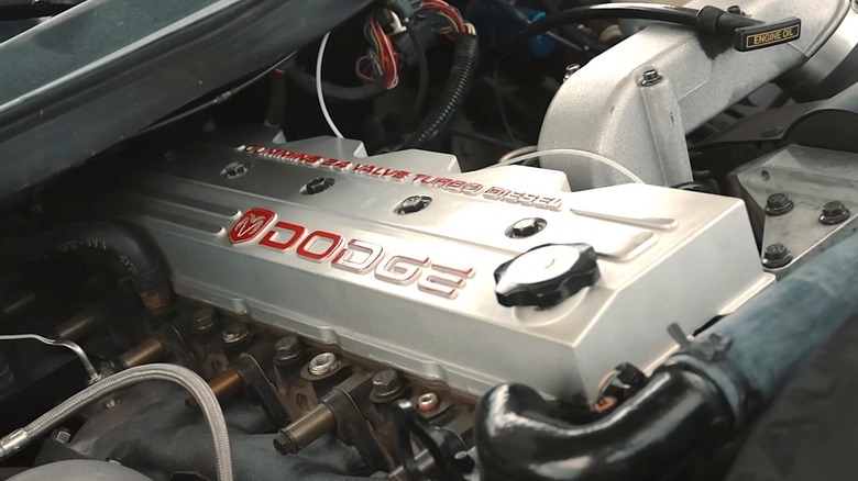 24-valve Cummins powering Dodge truck