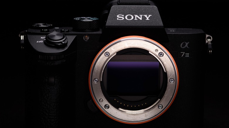 Sony A7 III with a full frame sensor