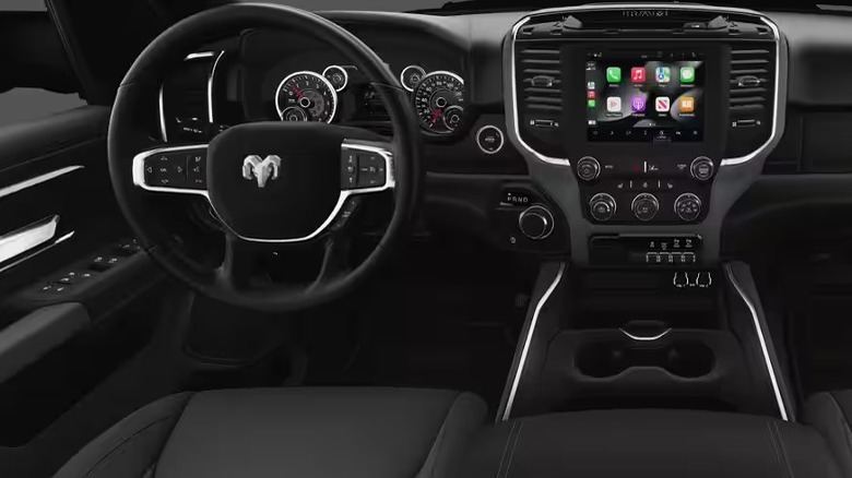 2025 RAM 1500 Big Horn truck interior