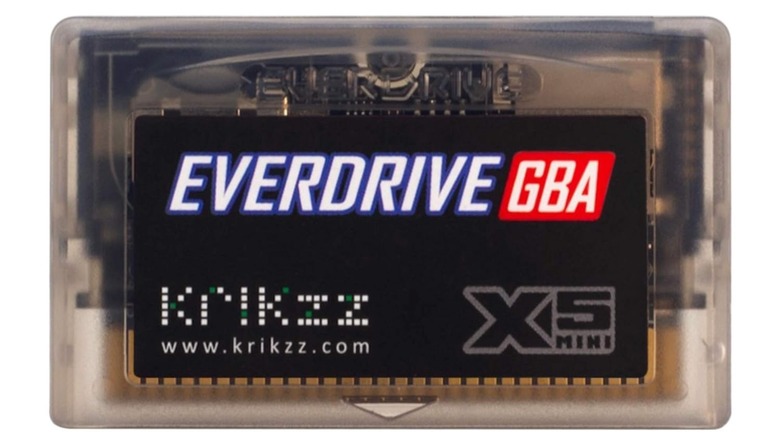 EVERDRIVE GBA flash cart