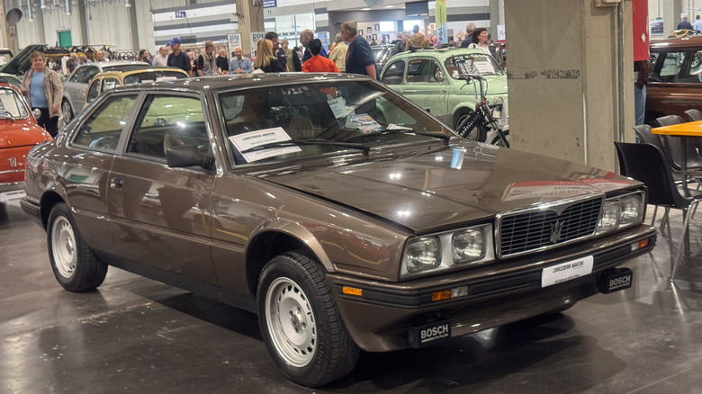 Maserati Biturbo on display