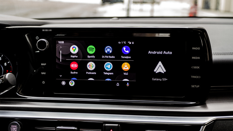 Android auto in-dash