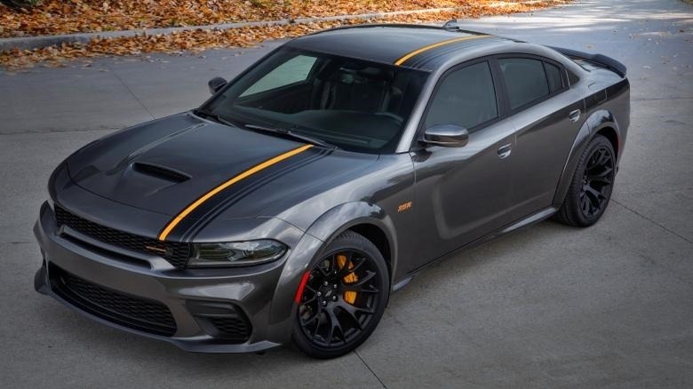 Dodge Charger with HEMI Orange