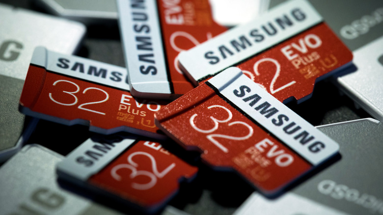 microSD cards