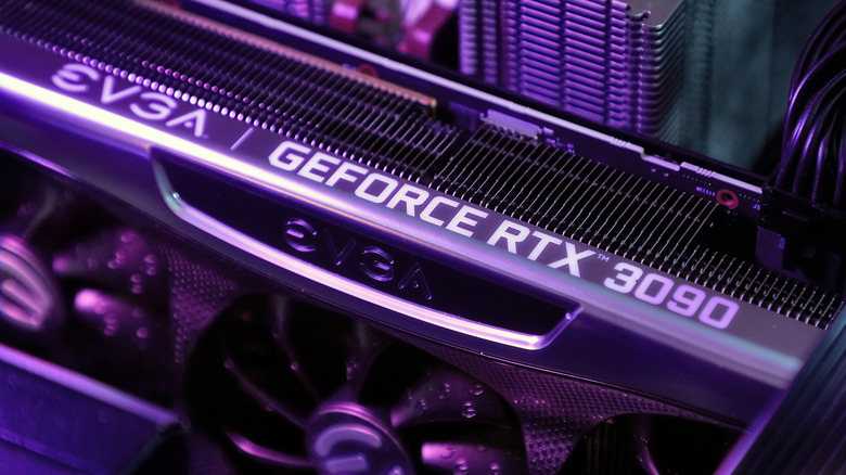 NVIDIA DLSS-compatible RTX 3090 video card