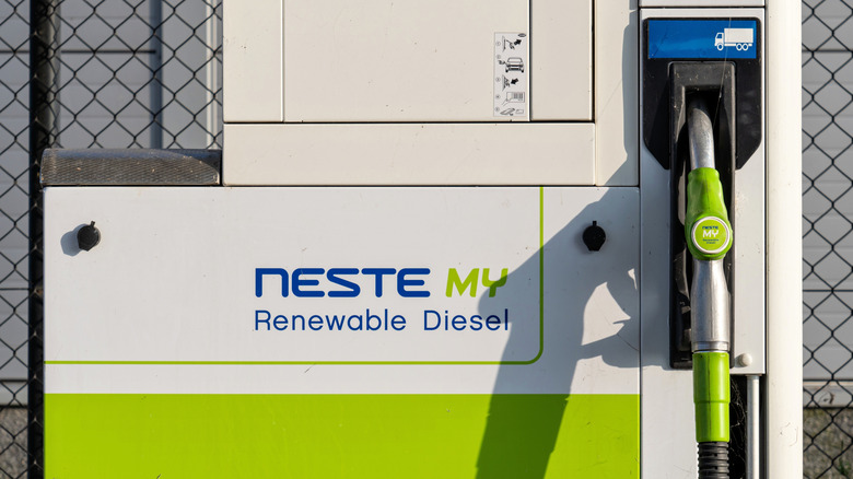 Renewable diesel pump