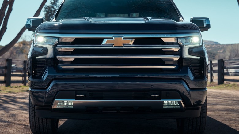 The Chevrolet Silverado 1500 in the High Country trim