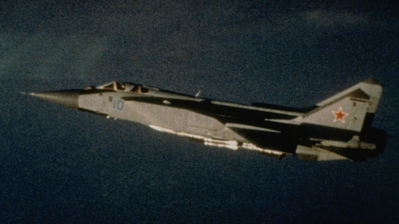 MiG-31 In Flight