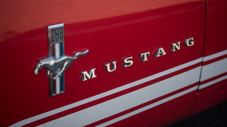 The Ford Mustang logo