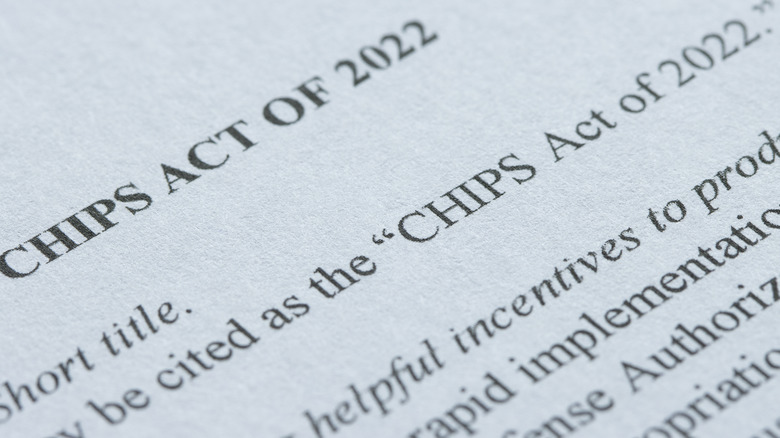 CHIPS act document