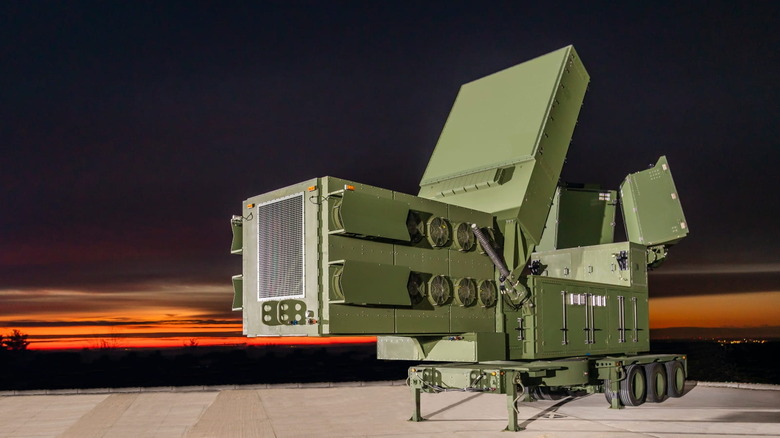 LTAMDS missile defense system render