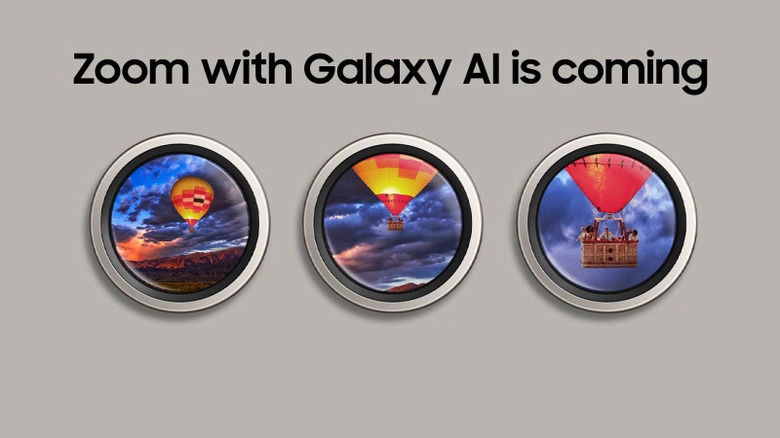 A Samsung promotional image for Galaxy S24