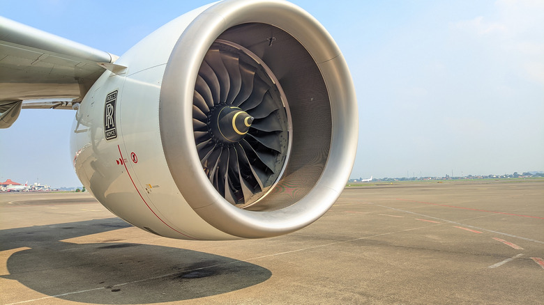 A Trent 7000 engine on an Airbus A330neo