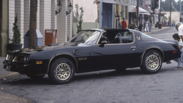 Trans Am on the set of "Smokey and the Bandit"