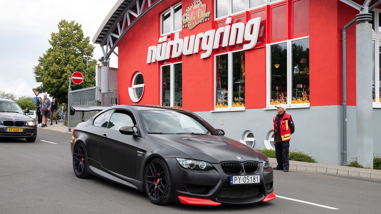 BMW e92 M3 at nurburgring