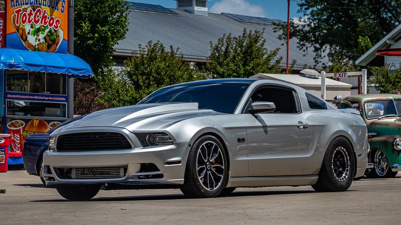 2011 Ford Mustang GT parked street