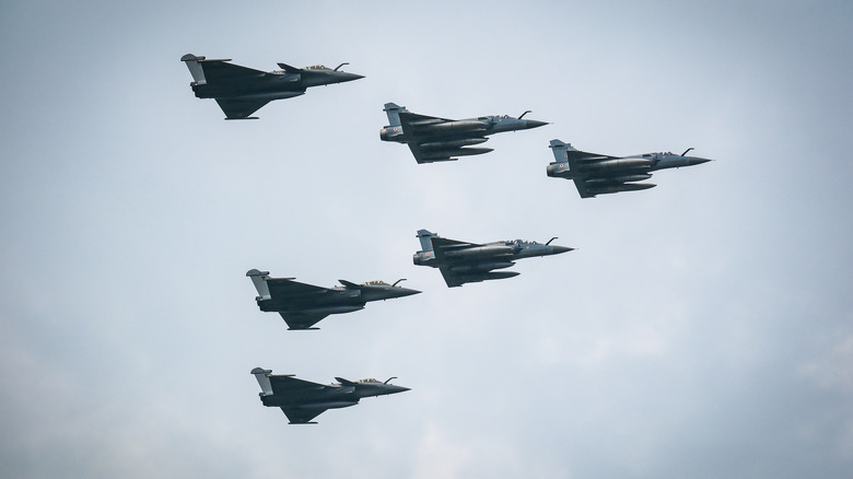 Fleet of HAL Tejas LCA